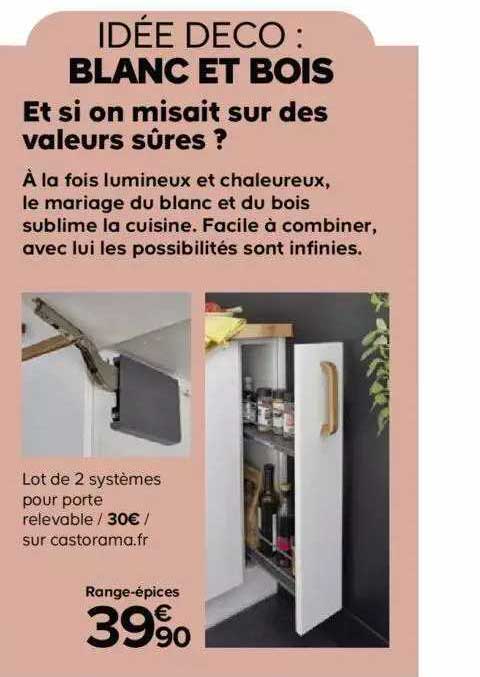 lot de 2 systèmes pour porte relevable