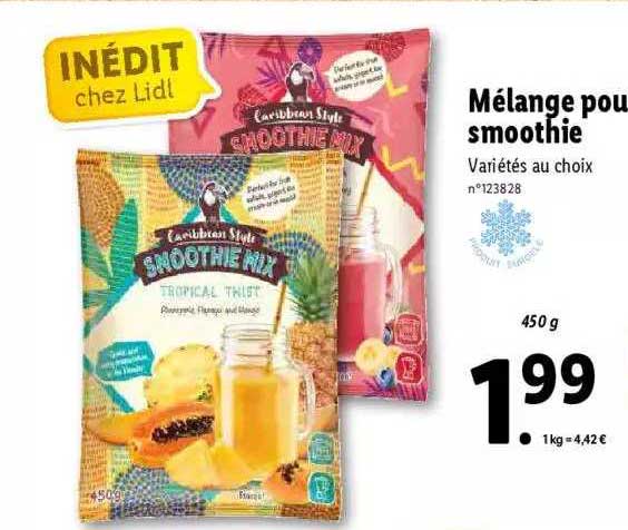 melange pou smoothie