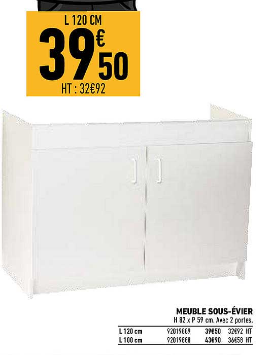 meuble sous-évier