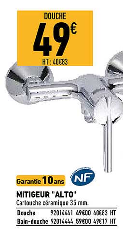 mitigeur "alto"