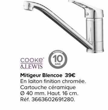 mitigeur blencoe cooke&lewis