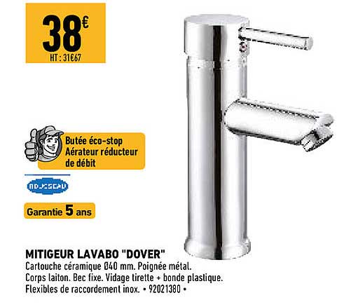 Mitigeur Lavabo "dover"