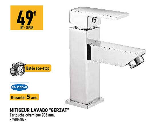 Mitigeur Lavabo "gerzat"