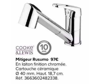 mitigeur rusumo cooke&lewis