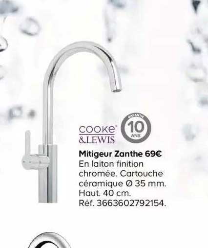 mitigeur zanhte cooke&lewis