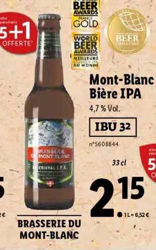 mont-blanc biere ipa