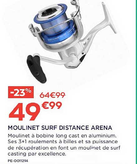 moulinet surf distance arena