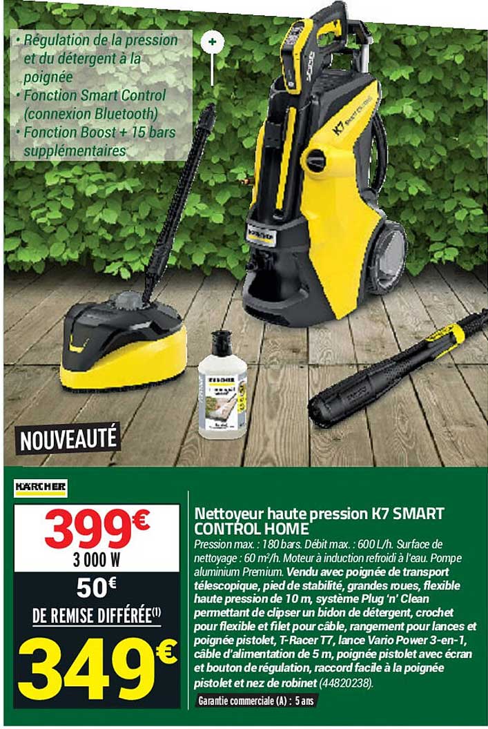 nettoyeur haute pression k7 smart control home