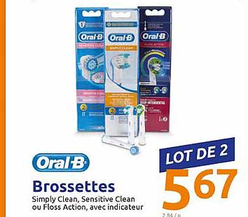 Oral B Brossettes