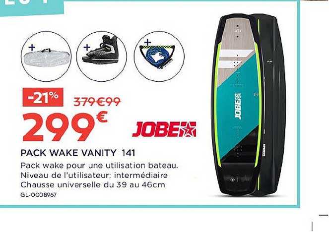 pack wake vanity 141