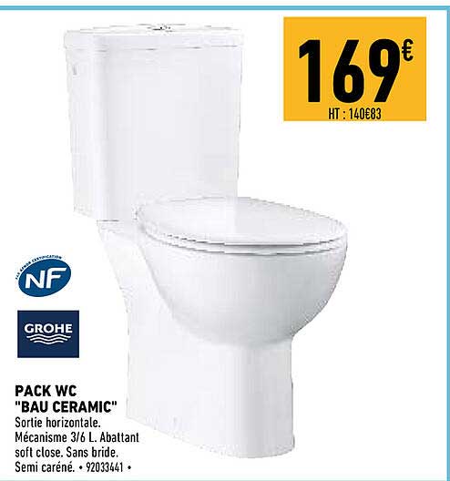 pack wc "bau céramic"
