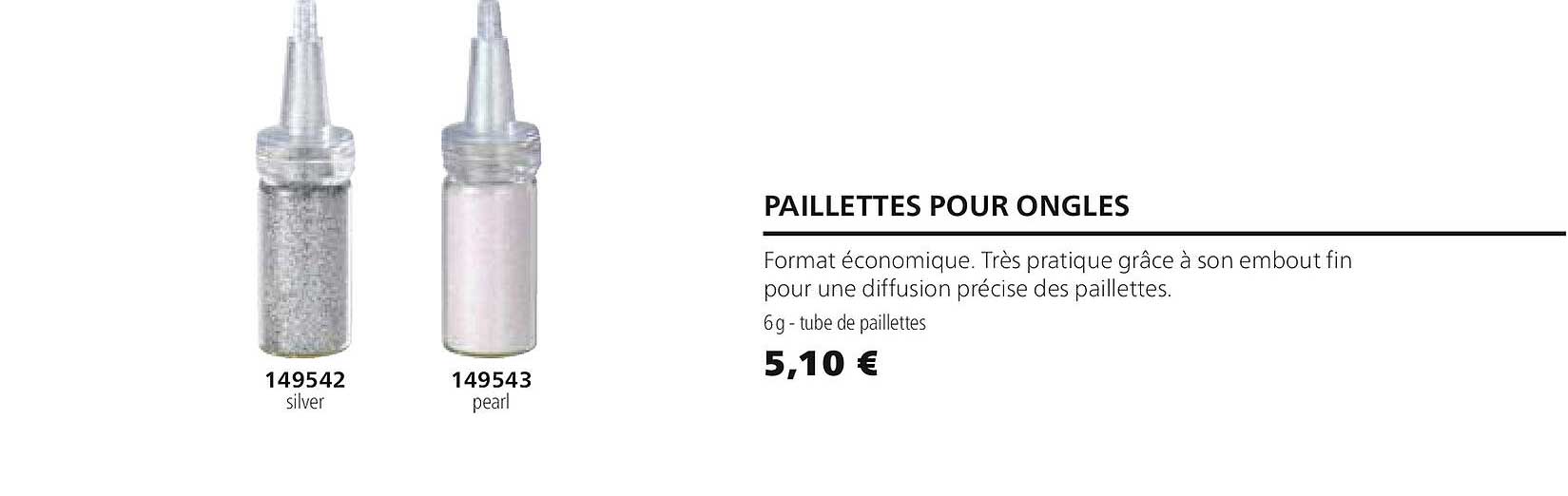 Paillettes Pour Ongles 149542 149543
