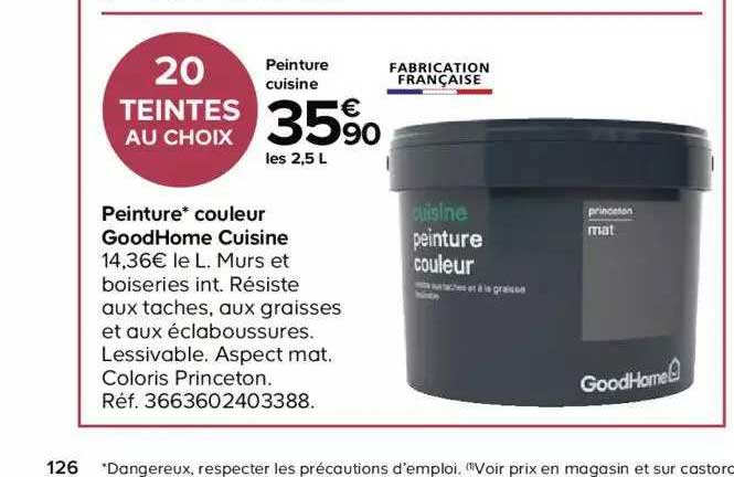 Peinture Couleur Goodhome Cuisine