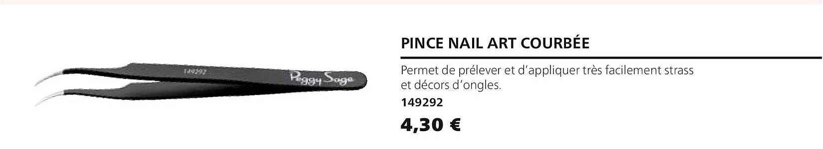 Pince Nail Art Courbée 149292