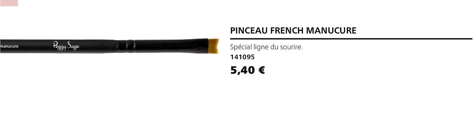 pinceau french manucure spécial ligne du sourire 141095