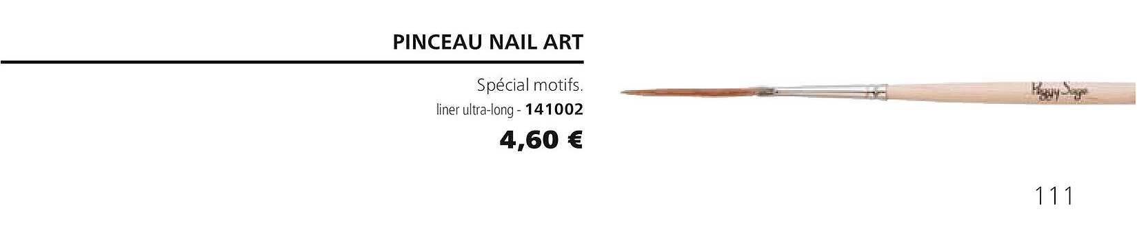 pinceau nail art spécial motifs liner ultra-long 141002