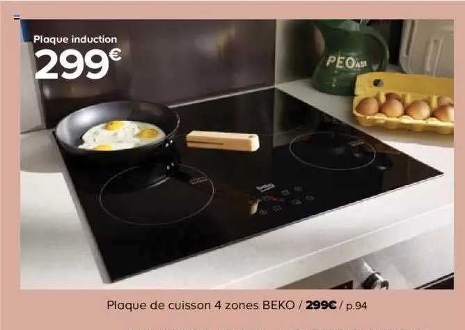 Plaque De Cuisson 4 Zones Beko