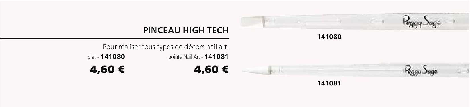 pour réaliser touts types de décors nail art plat 141080 pointe nail art 141081