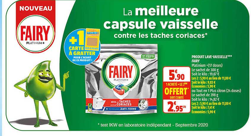 produit lave-vaisselle fairy