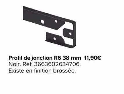 profil de jonction r6 38 mm