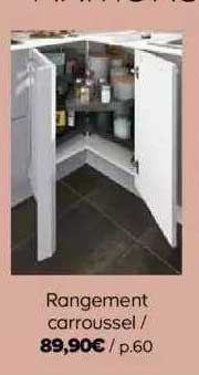 rangement carroussel