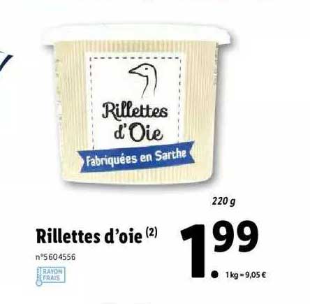 rillettes d'oie