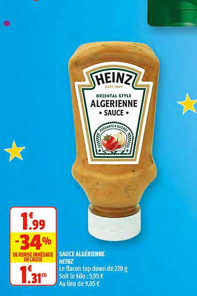 Sauce Algérienne Heinz