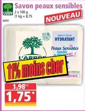 savon peaux sensibles