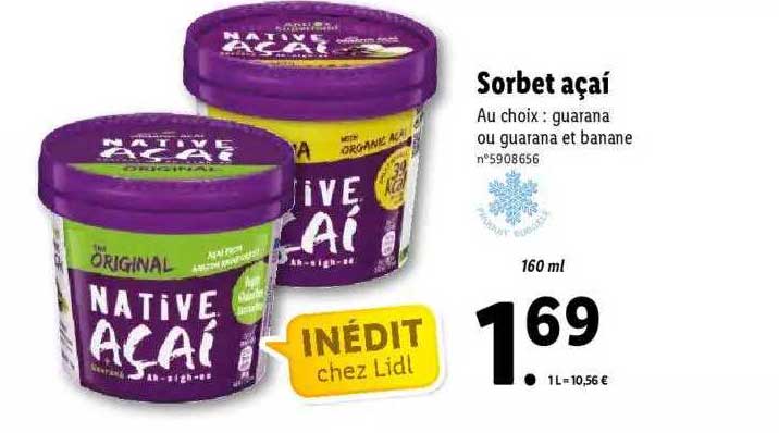 sorbet açai