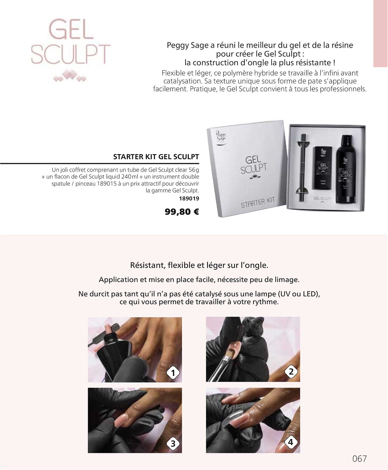 starter kit gel sculpt