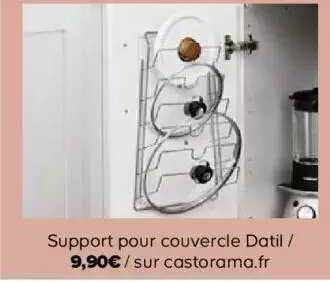 support pour couvercle datil