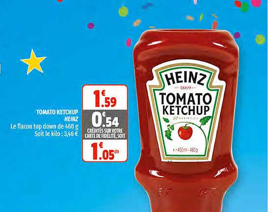 tomato ketchup heinz