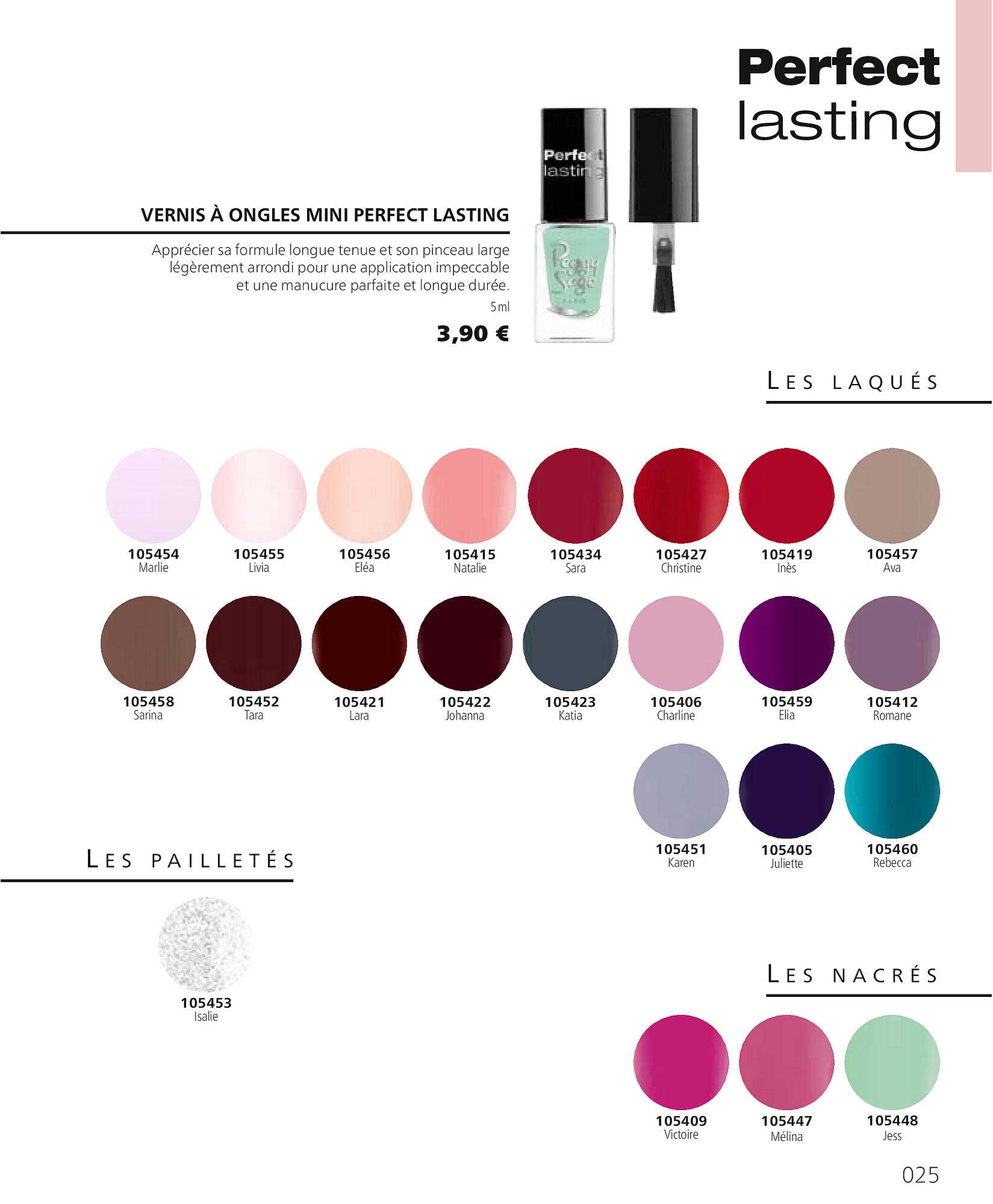 vernis à ongles mini perfect lasting