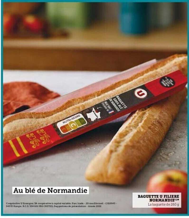Baguette U Filière Normandie