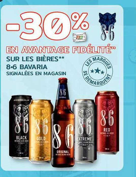 bière 8.6 bavaria