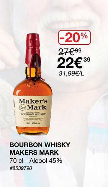 bourbon whisky makers mark