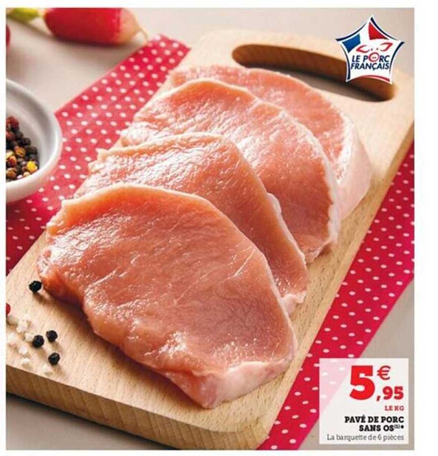 Pavé De Porc Sans Os