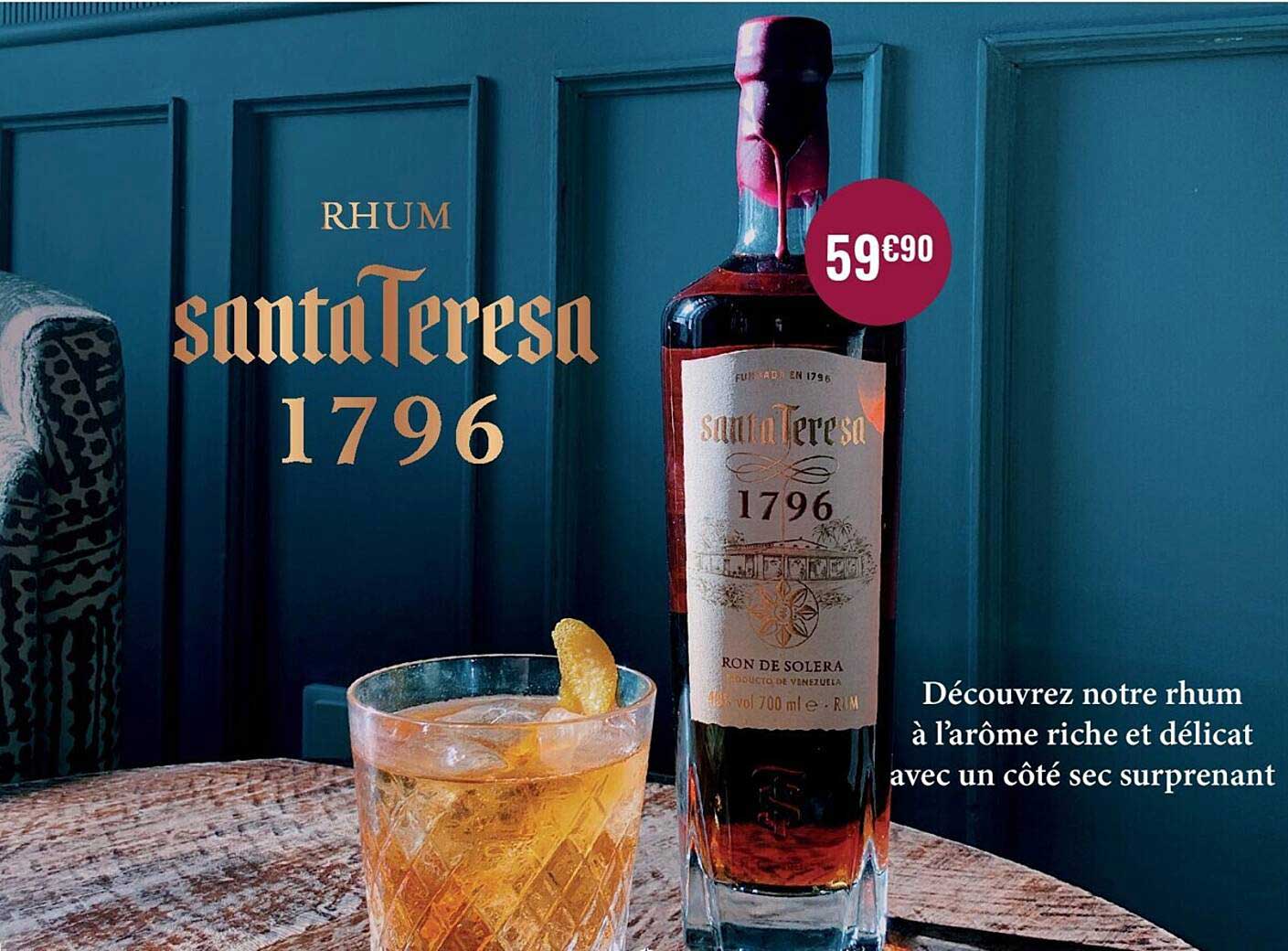 Rhum Santateresa 1796