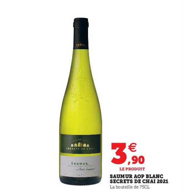 saumur aop blanc secrets de chai 2021