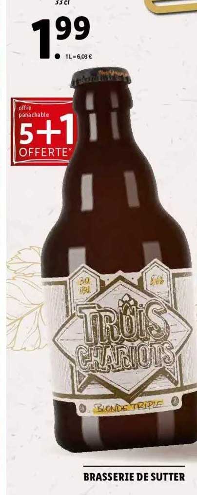 trois chariots bière triple