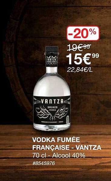 Vodka Fumée Française-vantza