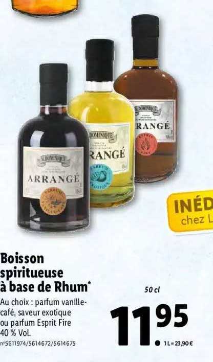 boisson spiritueuse à base de rhum