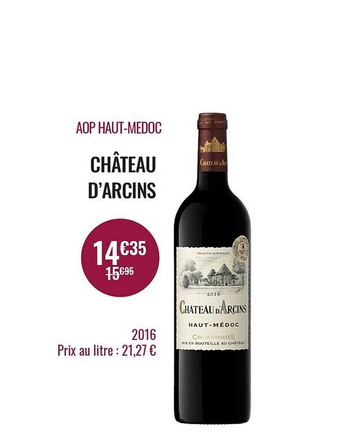 château d'arcins aop haut-medoc