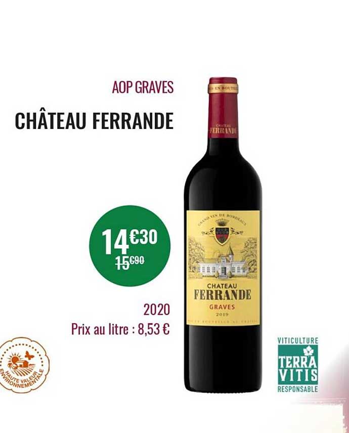 château ferrande aop graves