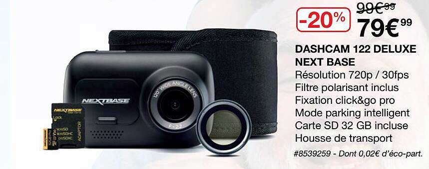 dashcam 122 deluxe next base