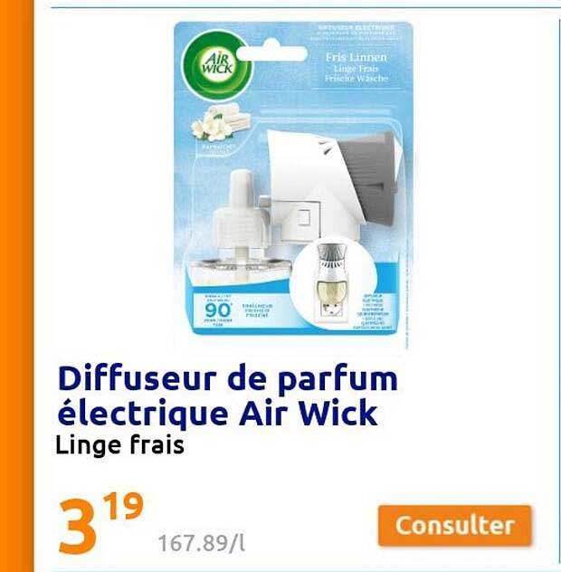 diffuseur de parfum électrique air wick