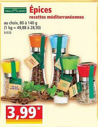 épices recettes méditerranéennes villa gasto