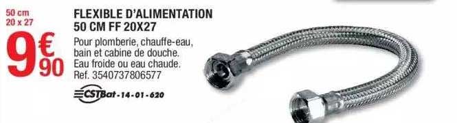 flexible d'alimentation 50 cm ff 20 x 27