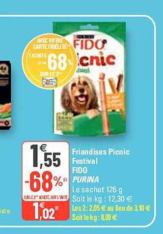 friandises picnic festival fido purina
