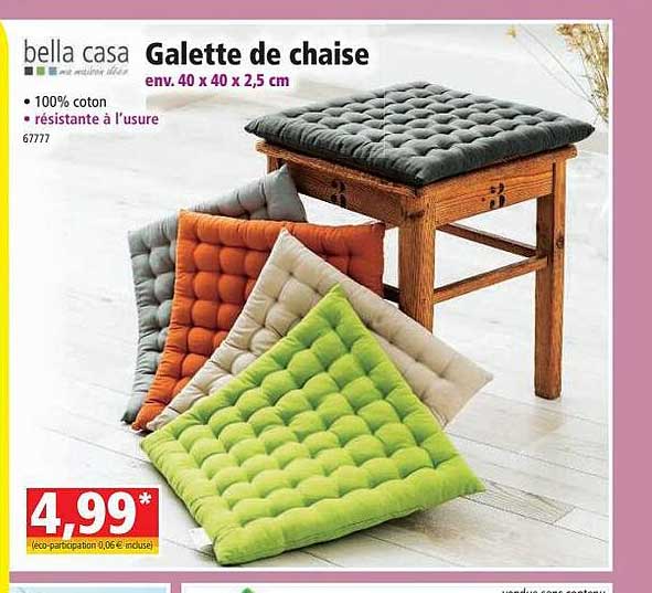 Galette De Chaise Belle Casa